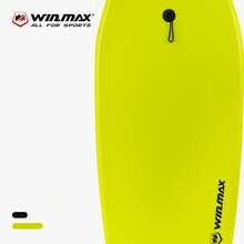 WIN.MAX 41.5" Professional Bodyboard - Ultra-Light EPS Core, With Spring Leash | High-Speed HDPE Slick Bottom | Suitable For Adults And Teens (105cm Bodyboard), Beach Essential, Beach Accessories, Pool Float - Multicolor - View 4