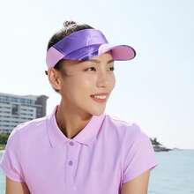 XTEP Sombrero de copa para hombre y mujer - Gorra deportiva para pareja, sombrero profesional para maratón, entrenamiento al aire libre, sombrilla, carrera, correr - 878137260037 - Rosa púrpura - Ver 2