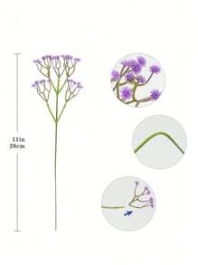 3/5/10/20/30 piezas Flores artificiales Gypsophila (Paniculata), ramos de Gipsófila artificial a granel, flores falsas de Gipsófila para centros de mesa de bodas, arreglos, decoración de oficina y hogar