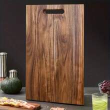 1pc Premium Wooden Cutting Board, Suitable For Meat, Cheese, Bread, Vegetables And Fruits, An Ideal Kitchen Gadget, Great Gift For Father's Day, Mother's Day, Wedding Season And Birthday Parties