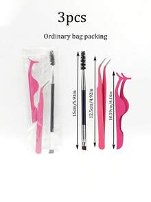 Set de 6 piezas con caja: pinzas de punta curva, rizador de pestañas y cepillo de pestañas. Combinación de pinzas curvas y rizador de pestañas curvo para satisfacer mejor las necesidades de extensión de pestañas multinivel y mejorar la experiencia. Rizador de pestañas, pinzas para pestañas, cepillo de pestañas, caja de almacenamiento de herramientas para pestañas, set de ayuda para pestañas postizas.