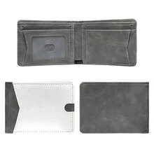 4 Color Sublimation Wallets Heat Transfer DIY Wallet Blank PU Leather Bank Card Holder Money Clip Card Slots For Office Travel - Multicolor - View 12