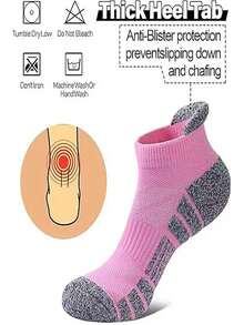 5 Pairs Men's Breathable Mesh Sports Socks, Running Crew Socks, Suitable For Daily Wear And Outdoor, All Seasons - Black and White - View 4