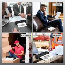 4 Rollos de papel térmico A4 de secado rápido de 8,27"x11,69" tamaño carta, para impresora portátil, compatible con Gloryang y JADENS PD-A4 Impresora térmica - Multicolor - Ver 10