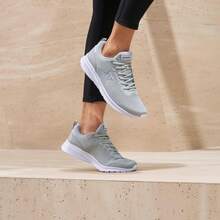 XTEP Men's Blade Series Spring New Product Breathable, Elastic, Comfortable Running Shoes Lightweight Men's Running Shoes 879219117607 - Light Gray - View 3