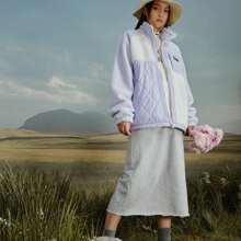 XTEP Mantel mit dicker winddichter und warmer Jacke für Herbst und Winter, unisex Outdoor Lässig Sportswear 877427060110