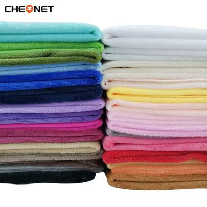 CHEONET DIY Kurze, weiche Plüschstoff-Vliesstoffe, DIY Handgemacht Flanell-1 Stück 50X160CM/19.7X62IN