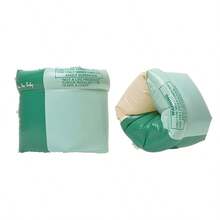 Flotadores de brazo de natación con impresión de dibujos animados, bandas de brazo inflables para adultos - Verde - Ver 2