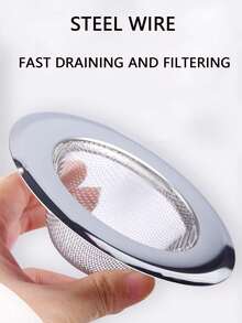 Kitchen Sink Drain Strainer And Stopper, Sink Floor Drain Strainer, Sink Anti Clogging Strainer, Round Hollow Drain Stopper For Kitchen, Garbage Disposal Stopper, Universal Anti Clogging Kitchen Sink Strainer Basket Strainer, Mother's Day Gift - Multicolor - View 7