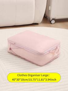 1pc Compression Travel Storage Bag Clothes Storage Bag Suitcase Organising Bag Underwear Shoes Divided Bag Large Capacity Can Be Compressed Student Dormitory Storage Suitable For Dormitory Business Trip Travel Travel - Multicolor - View 21
