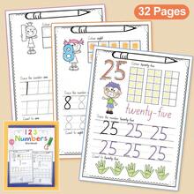 Lachilly 0-30 Numbers Tracing Workbook For Kids: 32-Page Number Writing & Coloring Activity Book For Preschoolers - Purple - View 12
