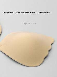 Sujetador adhesivo invisible de silicona para levantamiento de busto sin tirantes y sin espalda para mujeres de talla grande, para vestidos de noche y vestidos de novia - Multicolor - Ver 8