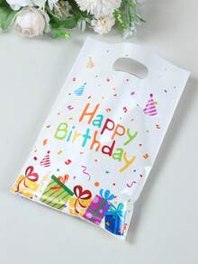 10/25/50 Stücke Geschenkbox Muster Geburtstag Geschenktüten, Geburtstags-Baby Dusch-Party Familie Freund Urlaubs-Party Dekoration Zubehör, Geburtstags-Party Danke Geschenktüten, Vielseitige Geschenkverpackung Zubehör