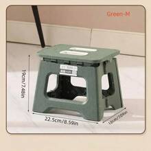 New Adult Portable Folding Stool Thickened Plastic Saddle Chair For Outdoor Activities And Fishing Gifts Party Favors