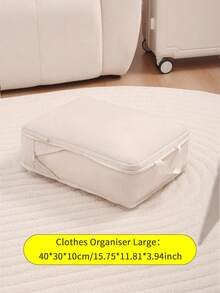 1pc Compression Travel Storage Bag Clothes Storage Bag Suitcase Organising Bag Underwear Shoes Divided Bag Large Capacity Can Be Compressed Student Dormitory Storage Suitable For Dormitory Business Trip Travel Travel - Multicolor - View 14