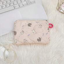 卡通绗缝钱包 小物件手拿包 收纳包 女孩化妆包 花包 钱包 零钱包 钱包 迷你钱包 零钱包 - 彩色 - 查看 12