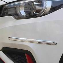 4pcs Car Exterior Accessory Edge Guards: Protect Your Bumper From Scratches & Collisions - Silver - View 6