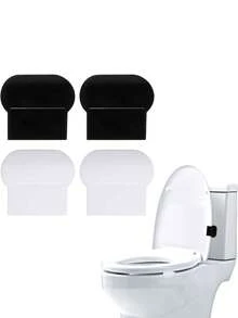 2 件马桶座圈升降器，手柄座圈升降器，马桶座圈框架升降工具，避免触摸马桶盖手柄浴室配件，适用于家庭、办公室、酒店，更卫生的生活方式，厕所如厕训练升降器，马桶升降手柄 - 彩色 - 查看 2