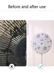 1pc Circular Electric Fan Dust Cover, Floor Standing Or Tabletop, Universal Protective Storage Case And Anti-Pinching Cover