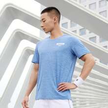 XTEP 短袖男士T恤夏季打底宽松薄款体恤运动服官方旗舰半袖男上衣878229010131 - 深蘭 - 查看 3