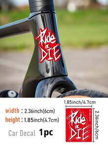 SUPSTICKER 1/4pcs Personalized Text Car Stickers, Suitable For Bicycle, Truck, Car And Laptop Decoration, Self-Adhesive PVC Waterproof Stickers, 1.85*2.36inch Personalised Stickers