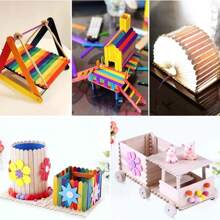 50/100/200 piezas de palitos de abedul natural, palitos de helado, muy adecuados para manualidades, alimentos, helados, cera dura, resina epoxi y palitos de resina, prensa de lengua, suministros de manualidades de madera, palitos de madera