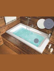 Bathtub Drain Plug, Large Silicone Bathtub Drain Plug Hair Plug Essential Universal Flat Suction Cup Cover, Shower Kitchen Cover For Kitchen Bathroom Accessories And Laundry Room