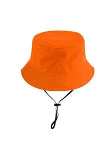 Mũ tai bèo thoáng khí màu trơn cho trẻ em, dây đeo cằm có thể tháo rời, dây đai bên trong có thể điều chỉnh, phù hợp cho mọi mùa, nhiều kích cỡ và màu sắc, kiểu dáng tối giản, đa năng cho các hoạt động thường ngày, ngoài trời và du lịch. - Màu đặc - Xem 13