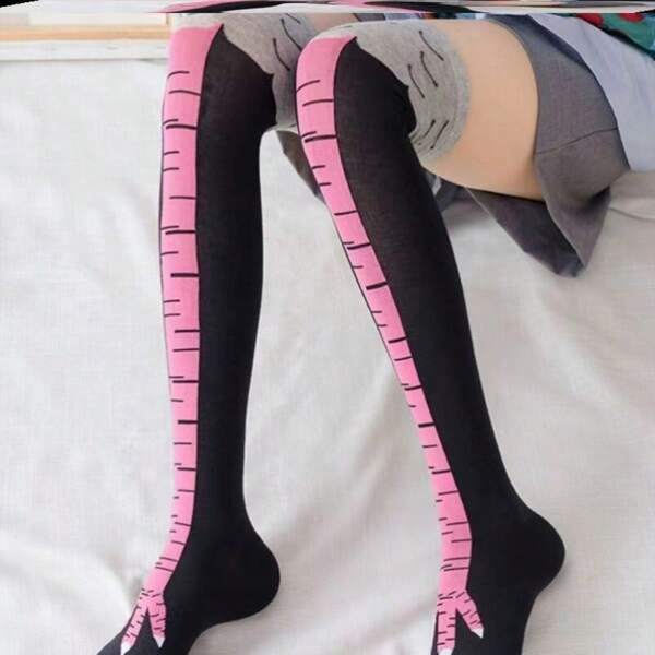 1 par de calcetines con diseño de garra de pollo - Accesorios de cosplay divertidos y regalo unisex