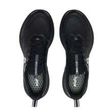 XTEP Men's Running Shoes Hydrogen Wind 8.0, Comfortable Breathable Casual Sport Shoes, Black/Charcoal Gray 875219110024