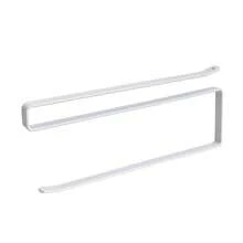 1pc Stainless Steel Toilet Paper Holder And Thick-Walled Non-Perforated Storage Roll For The Kitchen, Sturdy Rust-Resistant Construction, Sleek Minimalist Finish, Suitable For Bathroom Or Kitchen Counter, Space-Saving Wall-Mounted Organizer With Smooth Edges, Easy Install, Premium Hardware, Hidden Rolling Storage For Tissues, Towel Or Small Essentials, Modern Home Decor Accessory, Durable Yet Lightweight, Ideal For Condos, Apartments, Dorm Rooms And Busy Households - Multicolor - View 9