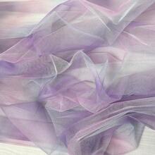 Runner da tavolo in chiffon sfumato, realizzato in stile Balinese stropicciato, trasparente e di stile boho, decorazione per tavola da pranzo per matrimonio, festa o vacanza