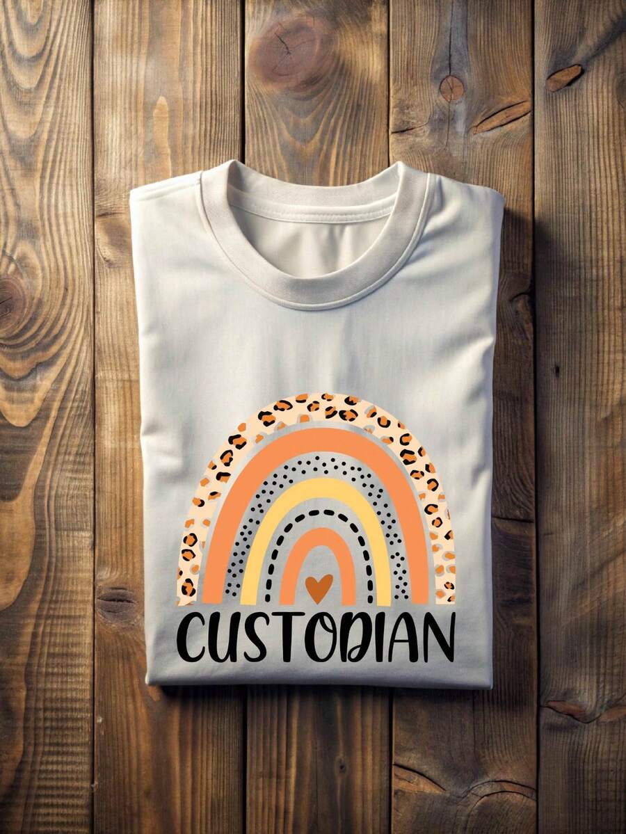 School Custodian Shirt, Custodian Life T-Shirt, Maintenance Worker Tee, School Custodian Crew Shirts, Custodian Appreciation T-Shirts TT971 - White - View 1