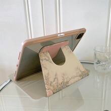 360° 旋转折叠式外壳可轻松保护您的 iPad：智能外壳兼容 iPad Air 6、Air 5、4 和 iPad 10（10.9 英寸） - Apple iPad Pro 2024 非常适合忙碌的会议、旅行冒险和舒适的家庭放松 - 彩色 - 查看 8