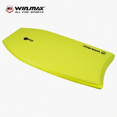 WIN.MAX لوح الجسم المحترف بطول 105 سم - نواة EPS فائقة الخفة، مع حبل زنبركي | قاع HDPE عالي السرعة | مناسب للبالغين والمراهقين، ضروريات الشاطئ، اكسسوارات الشاطئ، طفو المسبح