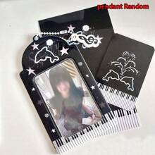 Kpop 照片卡夹 Y2K 照片卡夹 Kpop 饰品夹 Kawaii 照片卡钥匙扣 ID 公交卡夹 Kawaii Kpop 配饰、学校用品、返校 - 彩色 - 查看 14