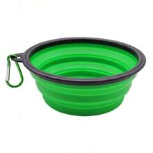 Foldable Silicone Pet Bowl, Portable Outdoor Cat Dog Food Water Feeder, Multifunctional Pet Feeding Bowl