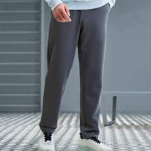 XTEP Special Step Guards Men's 2024 New Autumn Men's Pants Casual Men's Pants Straight Knitted Sports Pants 876329630159