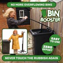 Bin Booster: Increase The Capacity Of Your Wheelie Bin Capacity With This Home Rubbish, Garden Waste And Recycling Bin Bag Crusher & Compactor. - 1 - View 1