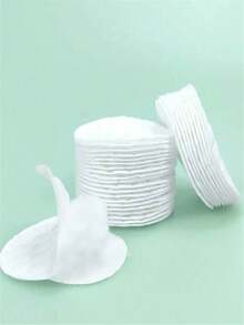 100pcs Round Pads, Dual-Use, Lint-Free Makeup Remover Pads, Soft And Low-Allergenic, Suitable For Facial And Eye Cleaning, Care And Makeup Removal - A - View 10