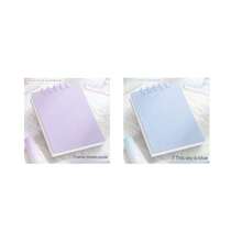 1 pieza Libreta pequeña de hojas sueltas tamaño A7, cuaderno portátil pequeño y muy atractivo, cuaderno de bolsillo, suministros escolares, vuelta al colegio