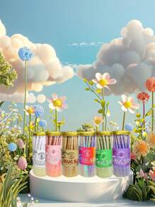 Multi-Color Canned Pre-Rolled Cone Ultra-Thin Slow Burning Roll Paper With Tip Portable Tapered Roll Paper Lovers Gift Party Gift For Friends Gift Outdoor Items, Pre-Rolled Filter Paper Accessories Easy To Carry
