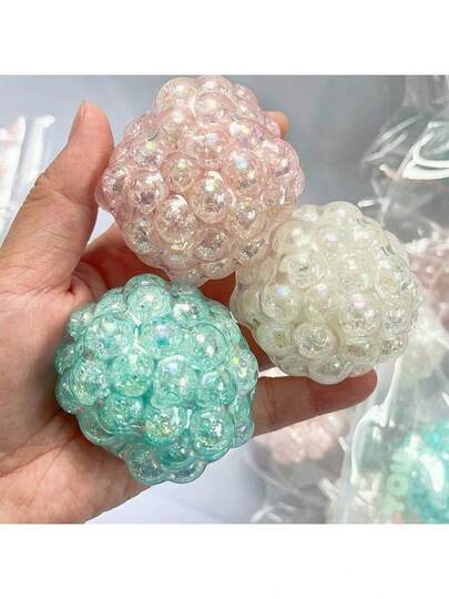 1/2/3PCS Colorful Stress Balls For Adults, Shaped Balls Fidget For Adults Stress Relief,Fidget Sticky Balls, Squeeze Balls Colorful Balls,