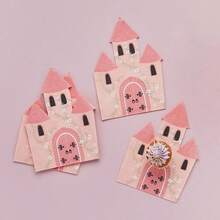 20pcs Princess Castle Paper Napkins, Princess Castle Party Napkins, Queen Birthday Napkins, Girls Birthday Party Napkins, Princess Party Supplies, Theme Party Decorations, Adult Gift Wedding Birthday Bachelorette Shower Party Decorations - Multicolor - View 3