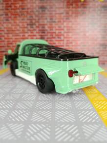 ESCBBXX 1 pièce Modèle de voiture classique vintage T1, corps en alliage de zinc, les portes des deux côtés et le coffre peuvent être ouverts, avec effets sonores et d'éclairage simulés, voiture jouet de haute qualité pour enfants, convient pour la collection et les cadeaux d'anniversaire pour les enfants, rentrée scolaire