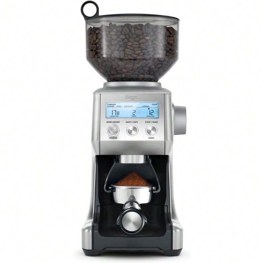 Sage The Smart Grinder Pro, 165 Watt, Stainless Steel - Brushed Stainless Steel - View 1