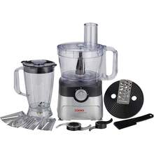 Cooks Professional Food Processor 1000W | Multifunctional Kitchen Chopper & Blender For Chopping Slicing Grating Kneading Blending | 2L Mixing Bowl & 1.8L Blender Jug | Black… - Black and Silver - View 9