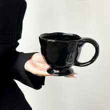 [Brand] 〖Design-Sense Stemware〗 Unique Handmade Ceramic Dessert Cup/Mug, New Style Coffee Cup, Minor Defect - Mug - View 5