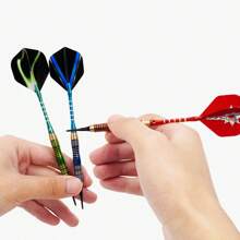 WIN.MAX 12Pcs/Set 18g Soft Tip Darts With Gift Box, Plastic Point Soft Darts Set, For Professional Tournament & Training, Compatible With Electronic Dartboard