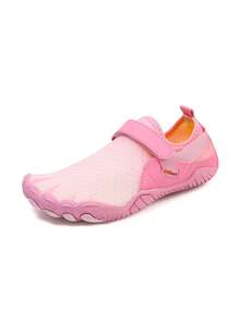 Teenagers Girls Summer Water Shoes, Swimming Shoes, Outdoor Wading Shoes, Non-Slip Rubber Sole Breathable Mesh Upper, Quick Dry Beach Shoes, Suitable For Swimming, Beachcombing, Running, Skipping, Fitness - Pink - View 7